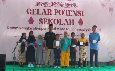 Gelar potensi sekolah, meriah